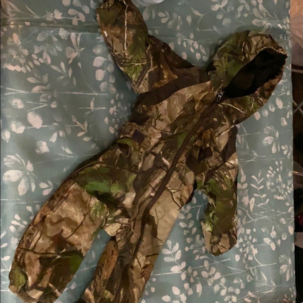 Camo snowsuit